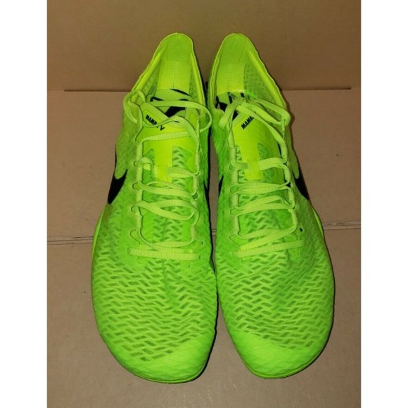 Nike Shoes Nike Air Zoom Mamba V Track Spikes Volt Mens Sizes New